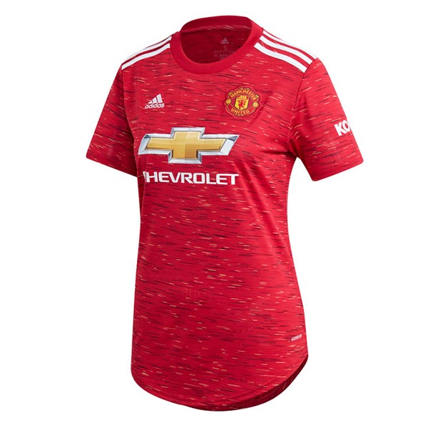 Maillot Football Manchester United Domicile Femme 2020-21 Rouge